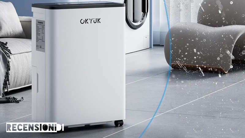 Scopri di più sull'articolo OKYUK Deumidificatore 12 L Recensione