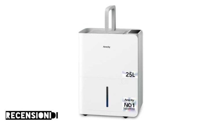 Scopri di più sull'articolo AEOCKY Deumidificatore Max 25L Recensione