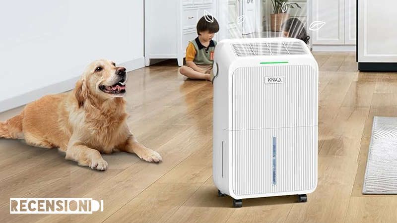 Scopri di più sull'articolo KNKA Deumidificatore 16L/24H Recensione