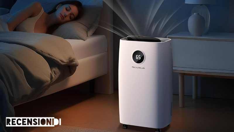Scopri di più sull'articolo TECXERLLON Deumidificatore elettrico 15L Recensione